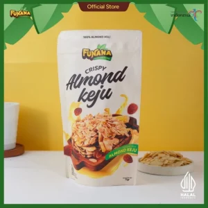 Keripik Pisang Almond Keju