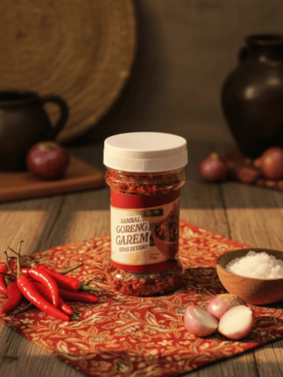 Goreng Garem Betawi, Sambel Khas Betawi