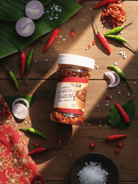 Goreng Garem Betawi, Sambel Khas Betawi